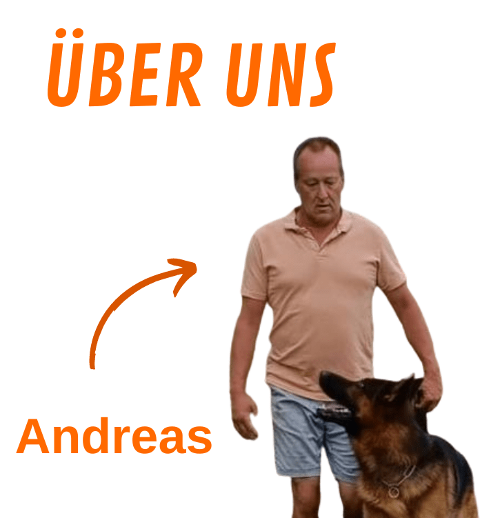 Andreas Weiß mit seinem Rüden Sam vom Gründauer Hain